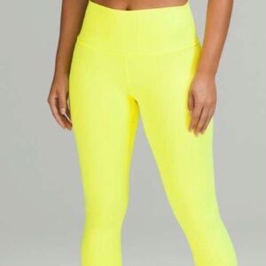 Lululemon winder under high rise tights size 14